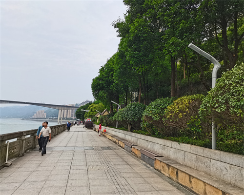 宜宾市三江两岸随处可见的“光科照明”