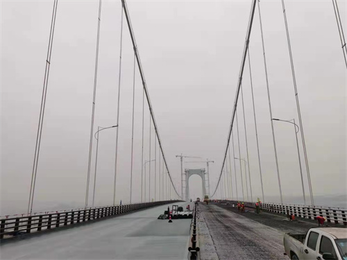 光科照明点亮长江大桥， 祝贺在春节前顺利通车