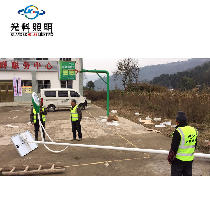 成都智慧路灯施工案例